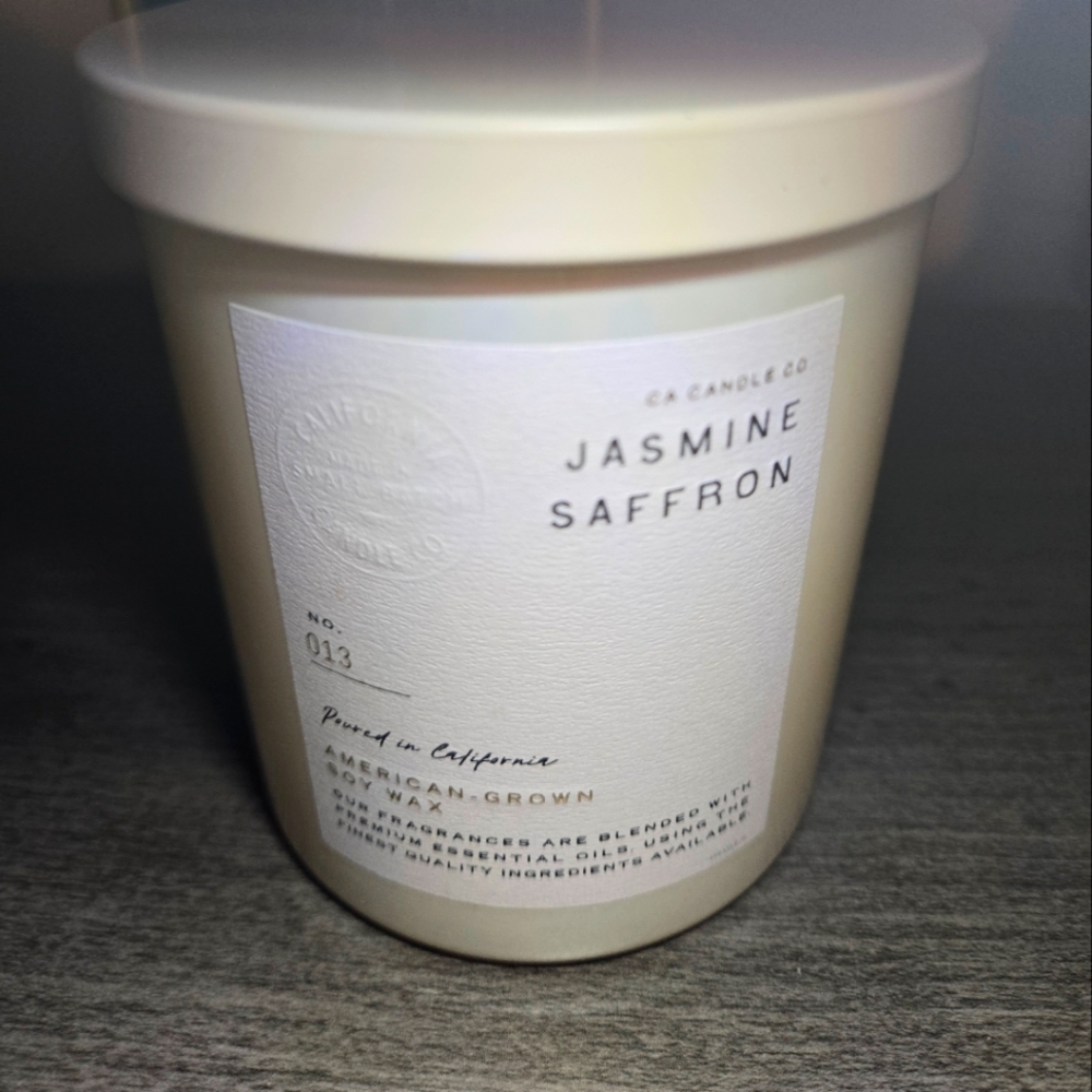 Jasmine Saffron Candle